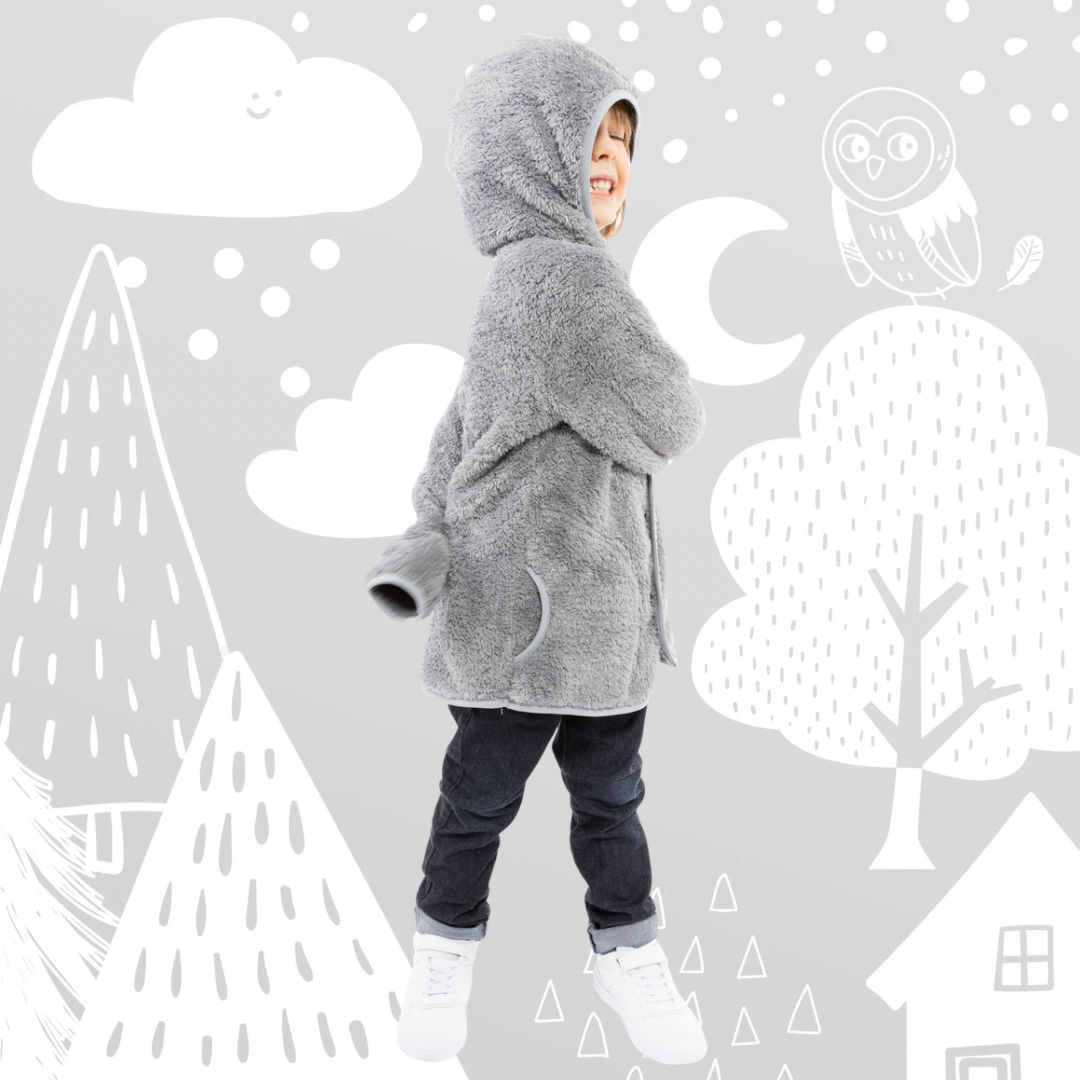 Kuscheljacke „Silberfuchs“