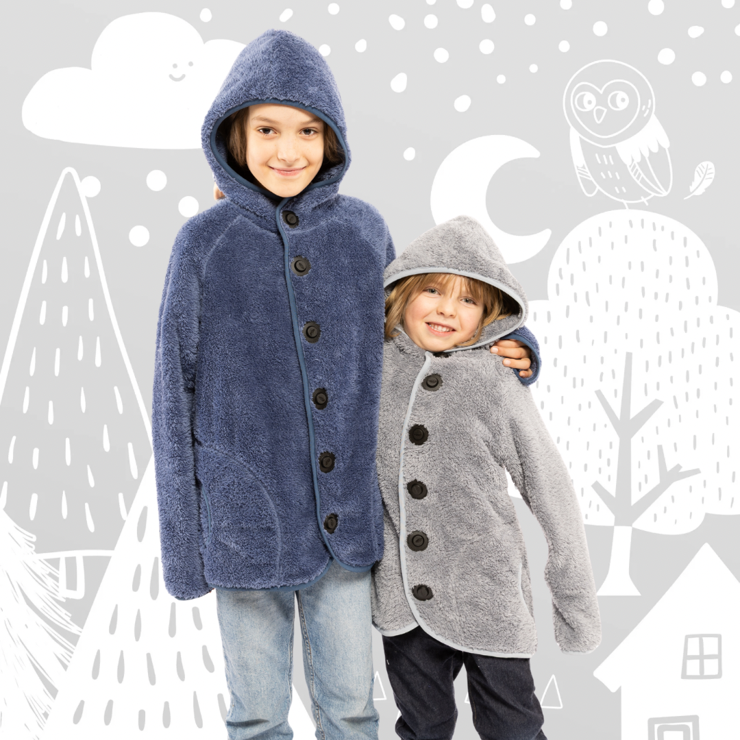 Kuscheljacke „Silberfuchs“