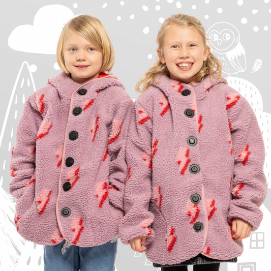 Teddyjacke “Blitz” für Kinder mit Magnetknöpfen !Vorbestellung!