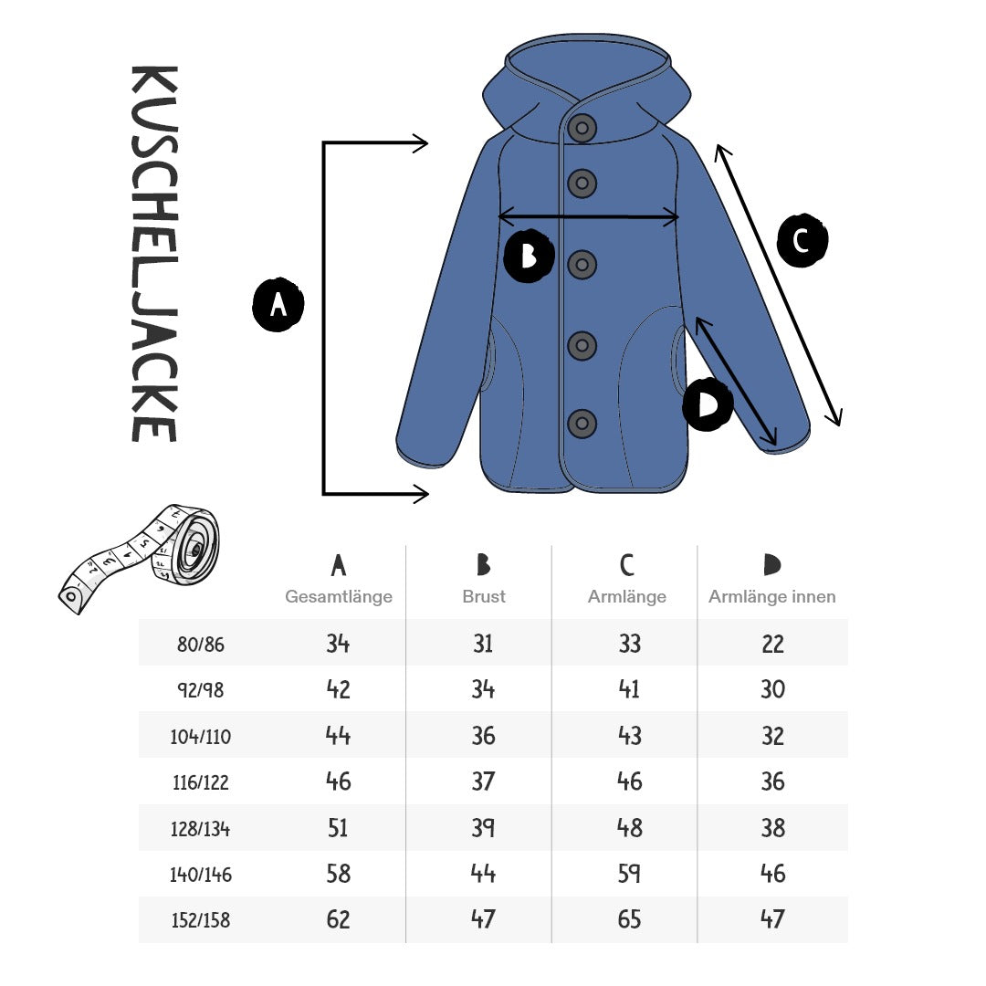 Kuscheljacke „Blaubär“