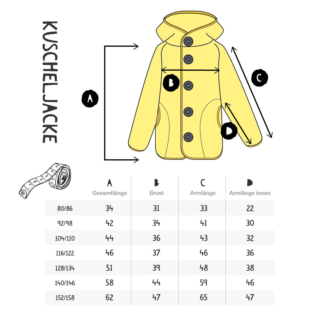Kuscheljacke „Küken“