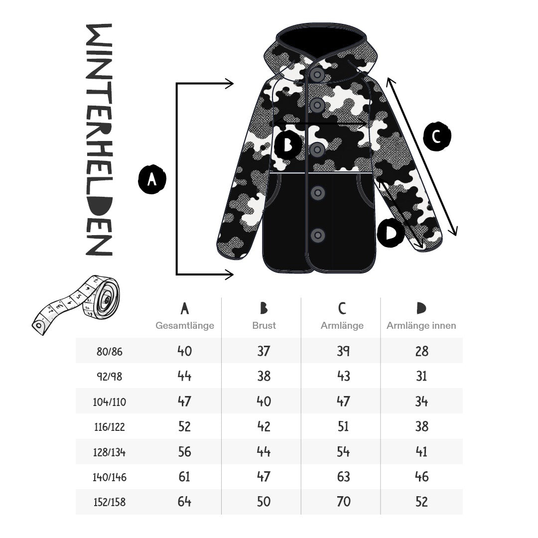 Kinder Winterjacke Winterhelden „Zaubernacht“