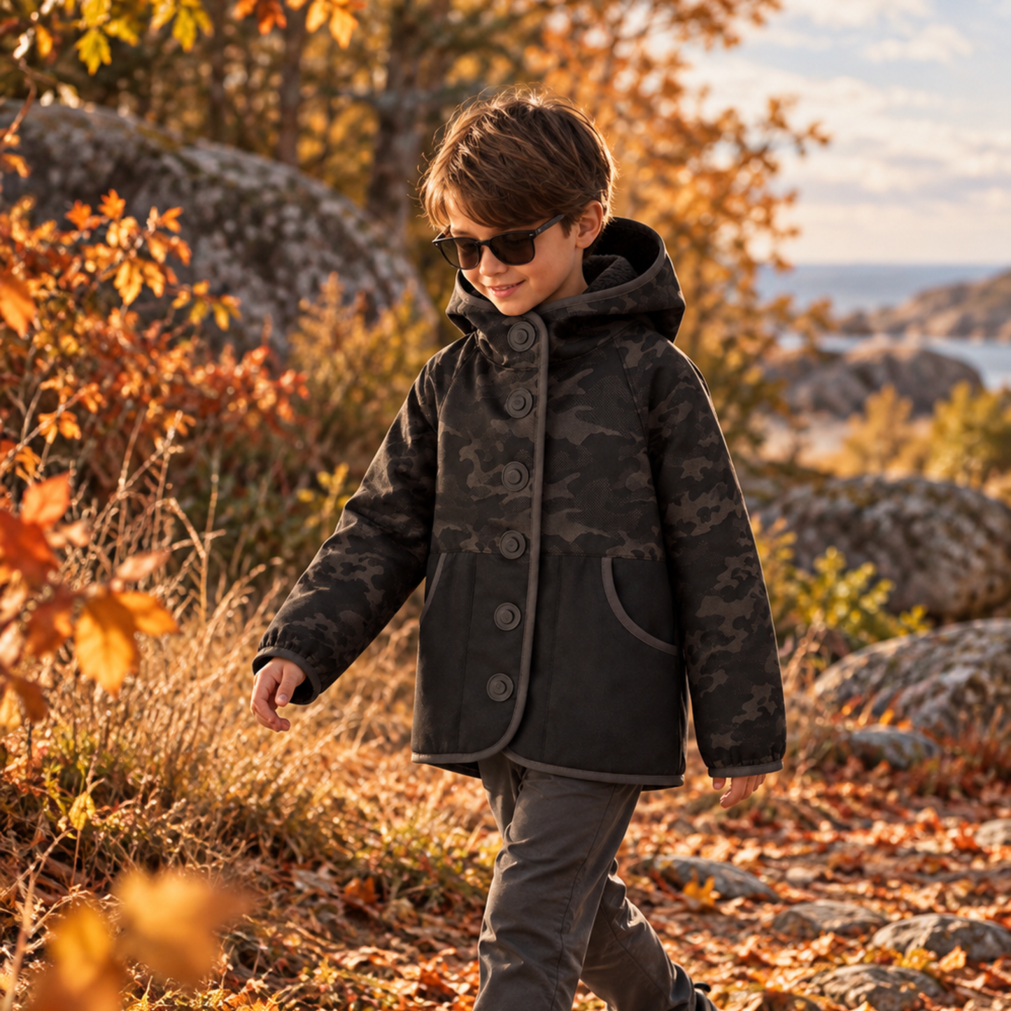 Kinder Winterjacke Winterhelden „Zaubernacht“