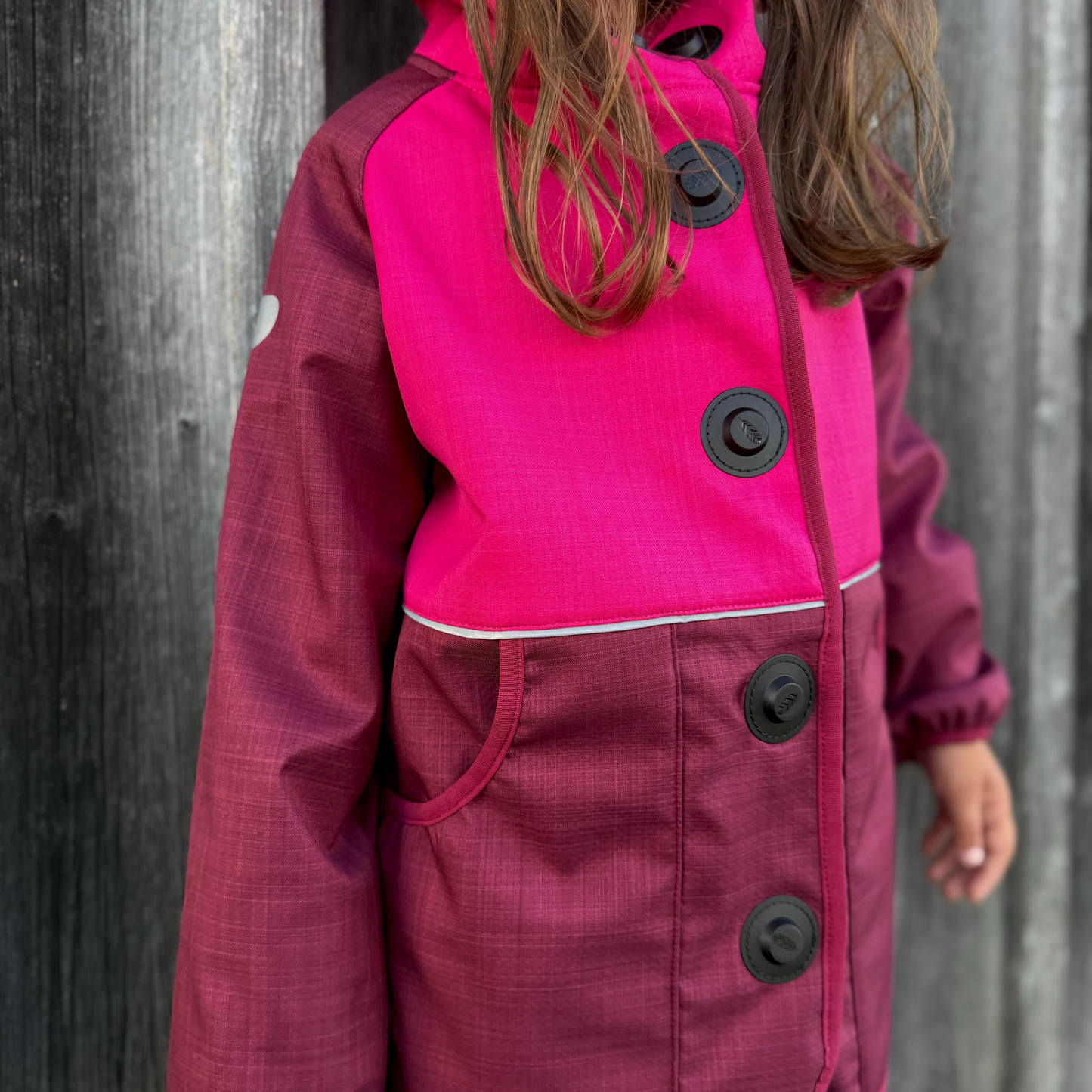 Kinder Winterjacke Winterhelden "Beerenzauber"