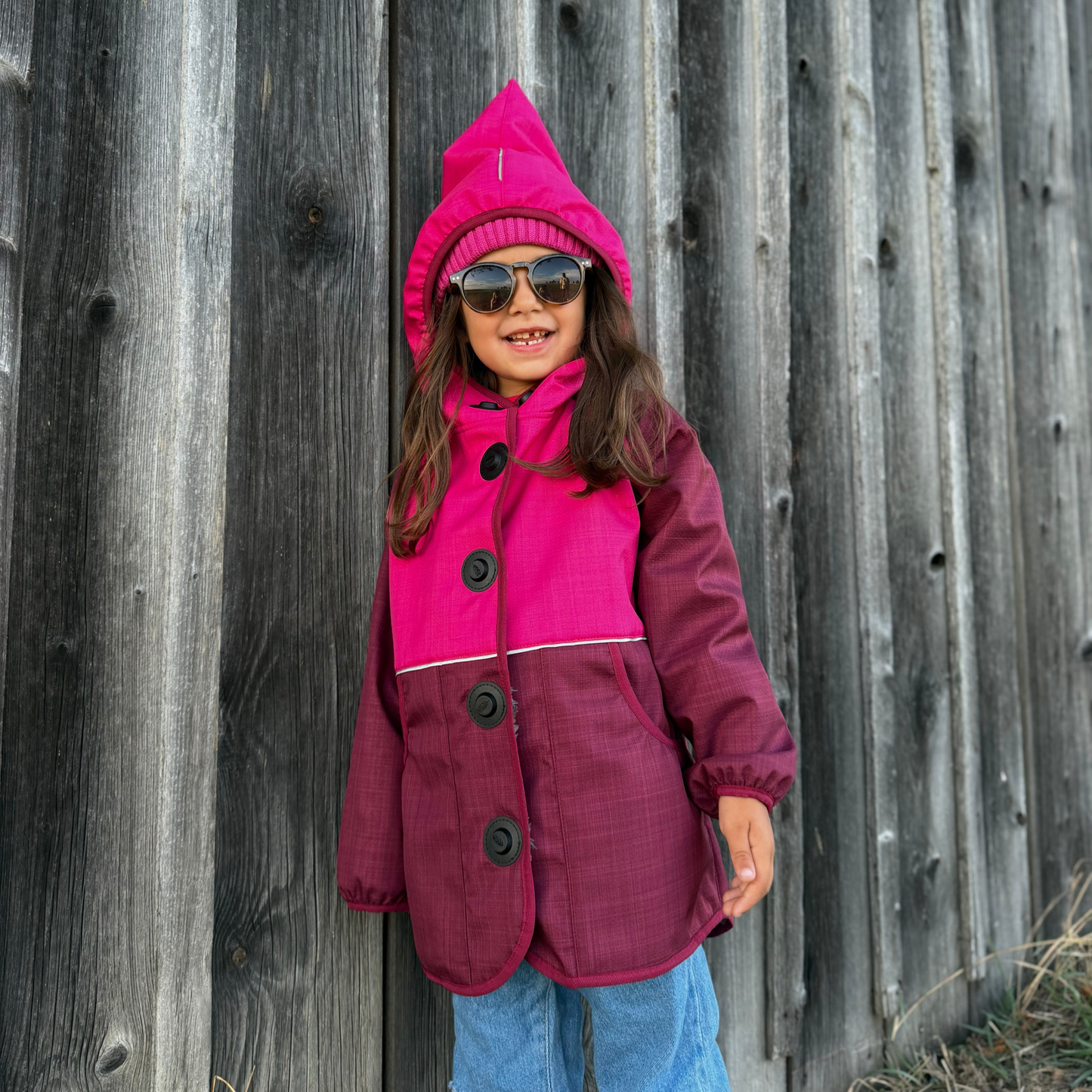 Kinder Winterjacke Winterhelden "Beerenzauber"