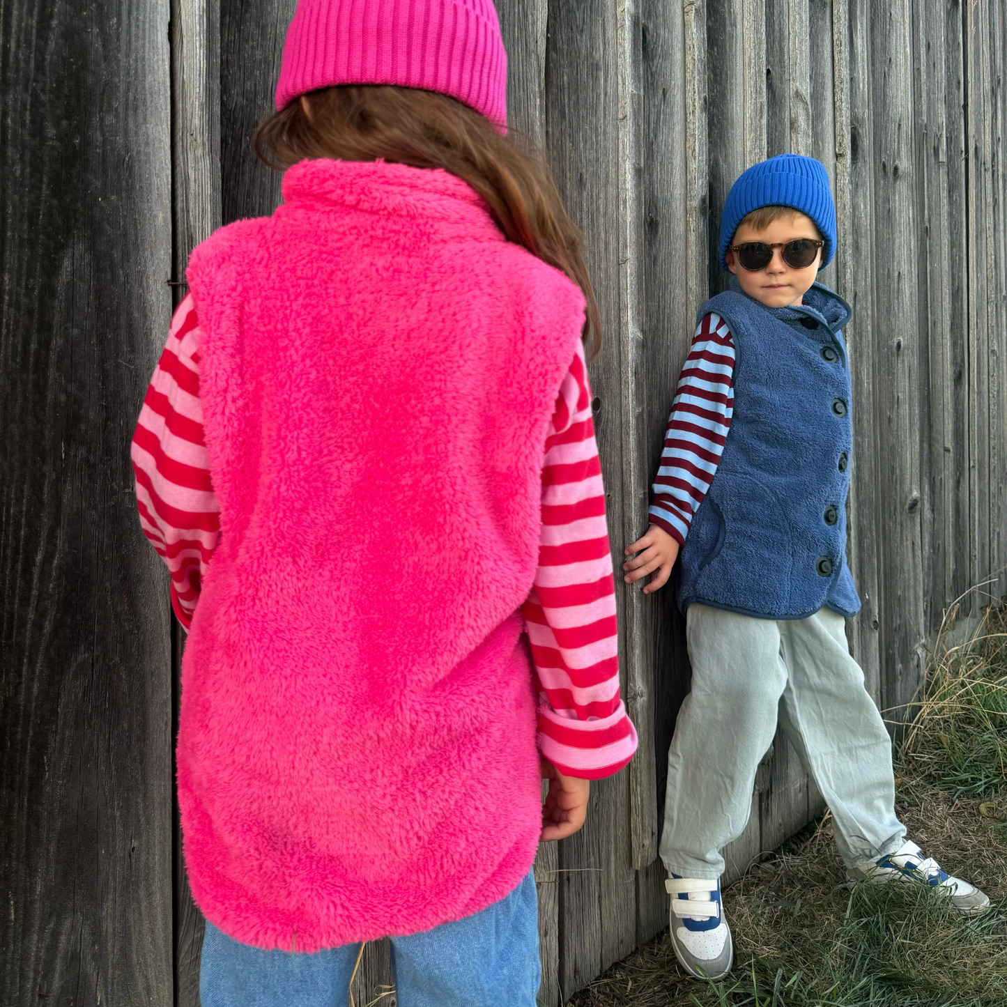 Kuschelweste „Pink Panda“