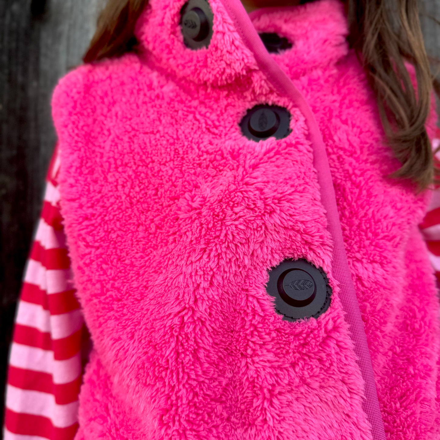 Kuschelweste „Pink Panda“