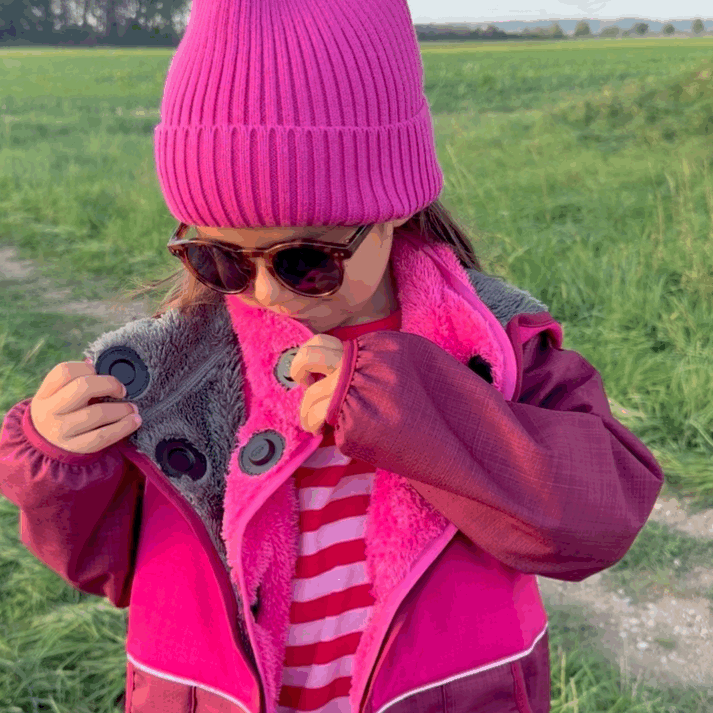 Kinder Winterjacke Winterhelden "Beerenzauber"