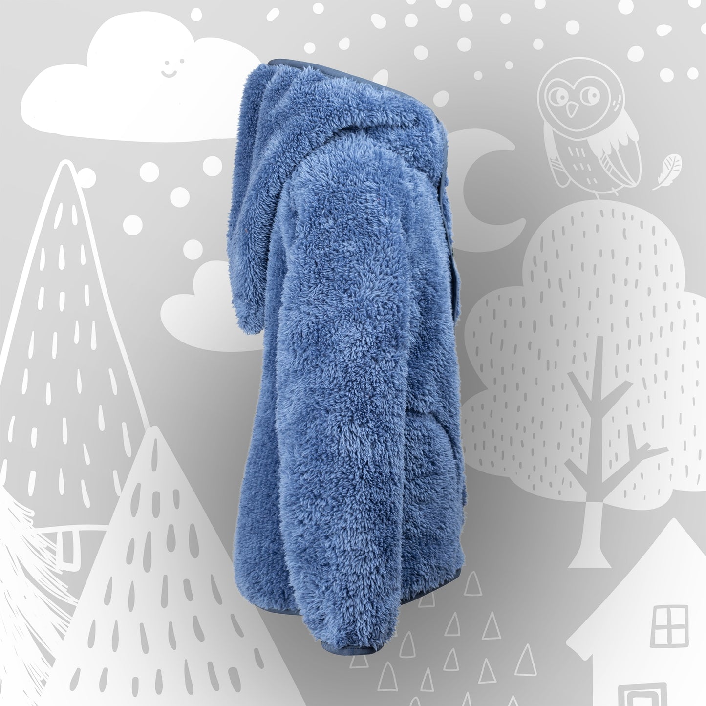 Kuscheljacke „Blaubär“