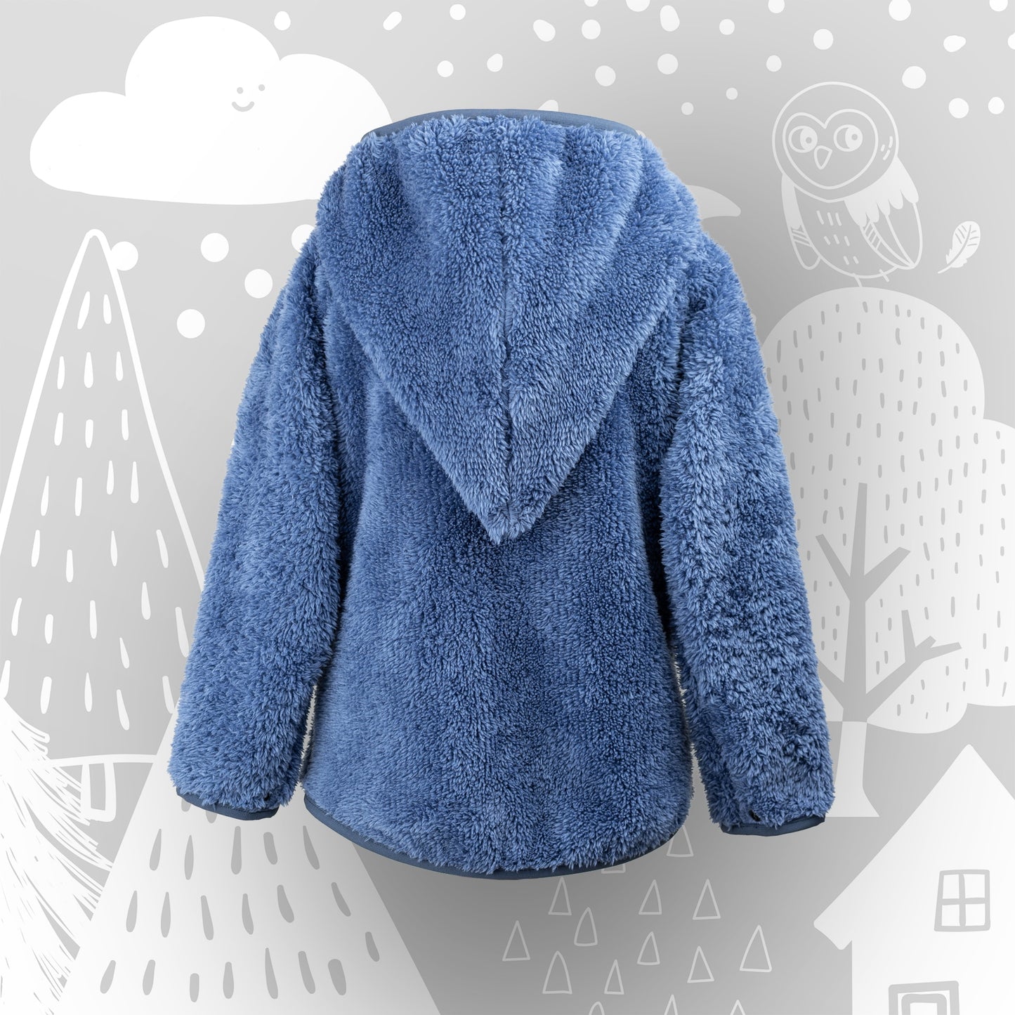 Kuscheljacke „Blaubär“