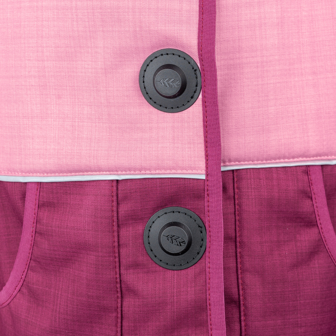 Kinder Winterjacke Schlittenfreunde | Wintersoftshell ›Himbeere