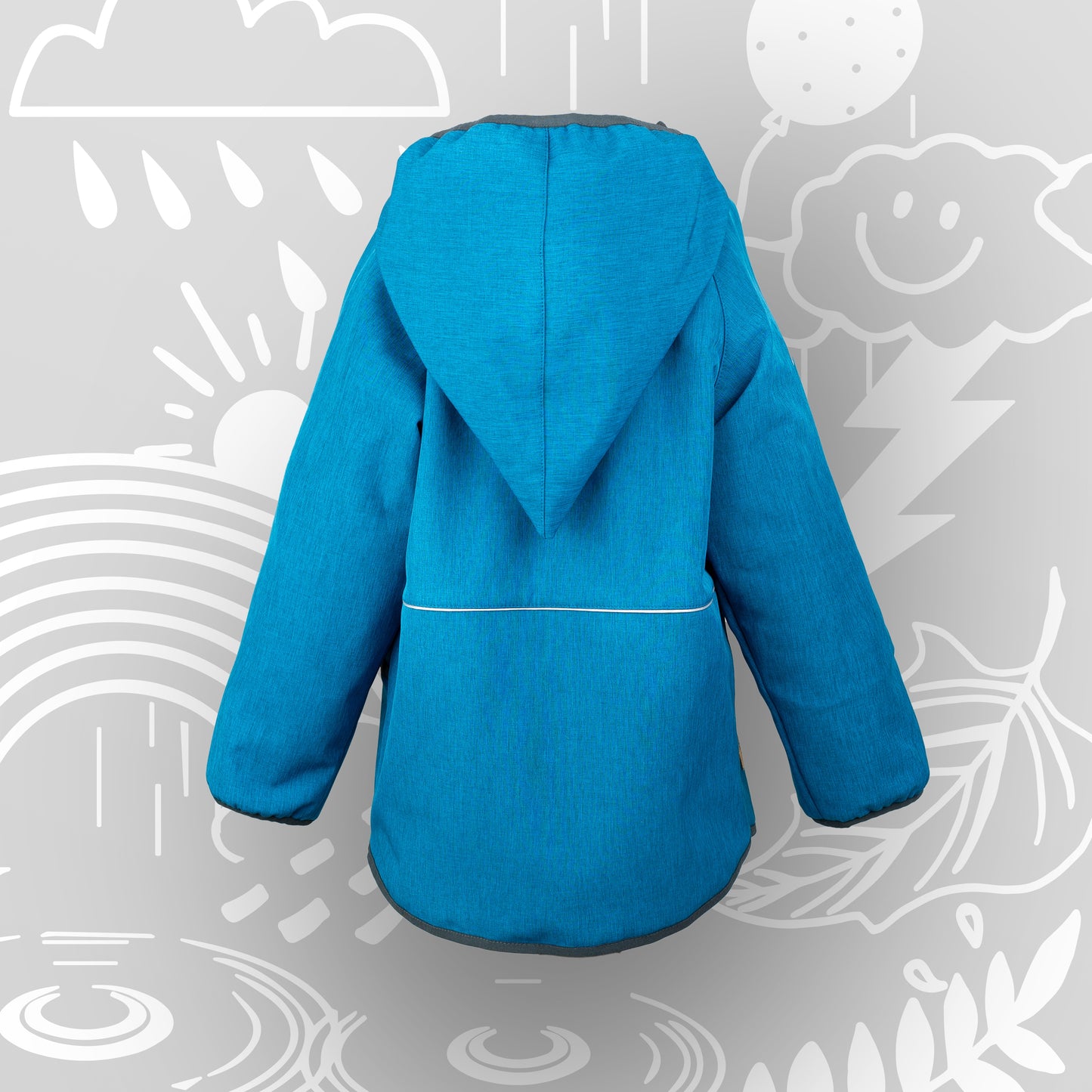 Softshelljacke 3.0, Mountain Lake Blue-BLACK FOREST EDITION