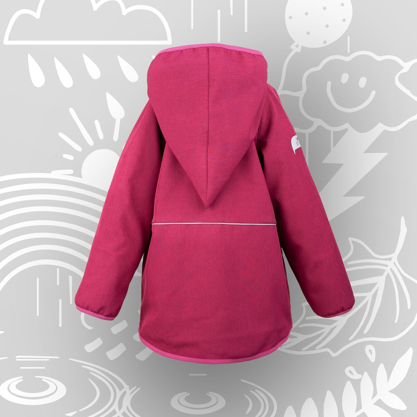 Softshelljacke 3.0, Sunset Pink-BLACK FOREST EDITION