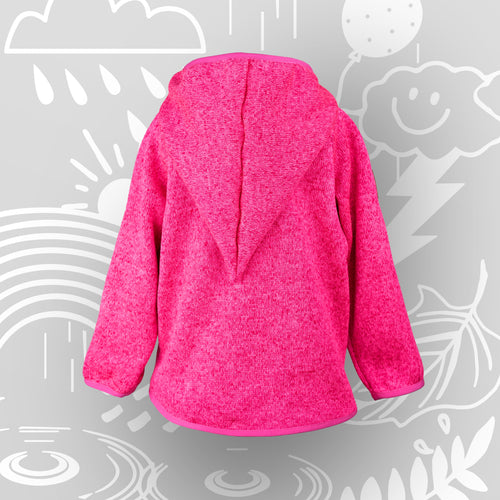 Strickfleecejacke „Flamingo“ - Secondary Image