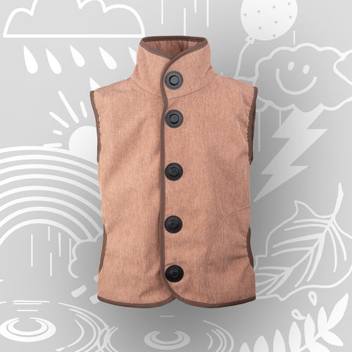 Softshellweste, Wooden Brown-BLACK FOREST EDITION