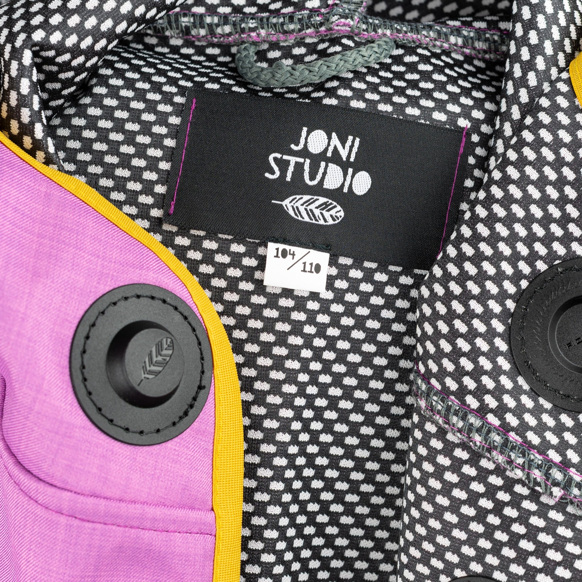 Magnetische Wetterhelden Kinderjacke „Tulpe“ – Innenfutter