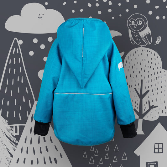 Wintersoftshell Schlittenfreunde Jacke "Kinderphysio Maike Edition" (Mini Me)