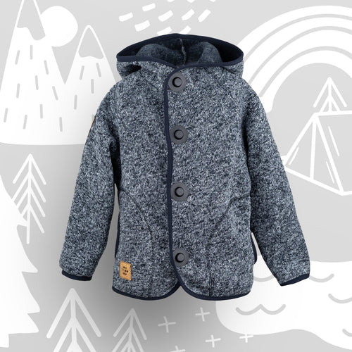 Strickfleecejacke „Glöckchenzauber“