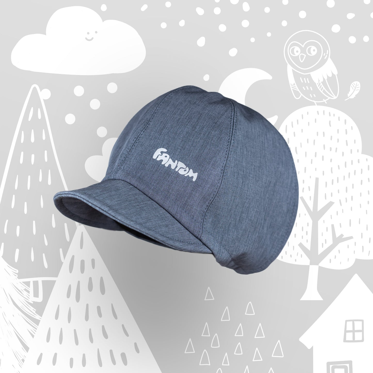 Softshell Cap "MOUNTAIN GREY"