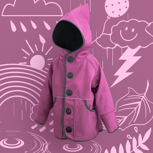 Zauberjacke Softshell 2.0 — Beere - Secondary Image