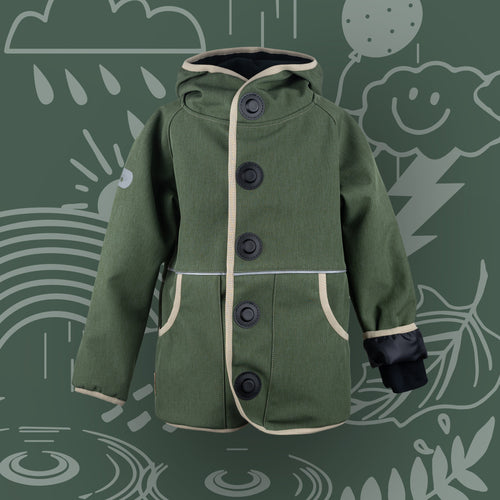 Softshelljacke 3.0, Forest Green-BLACK FOREST EDITION